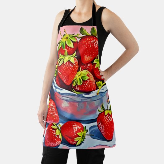 verse aardbeienschaal schort (Insitu)