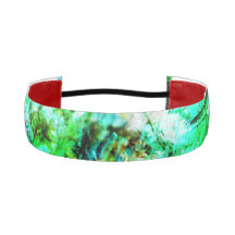 Verse abstract antislip hoofdbanden,Groen abstract
