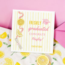 Verse Afgestudeerde Limonade Afstudeerfeest