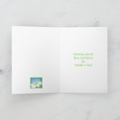 Verse als Daisy-Moederdag Kaart (Binnen)