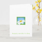 Verse als Daisy-Moederdag Kaart (Gele Bloem)