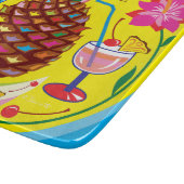 Verse Ananas Zomer Tinten Snijplank (Hoek)