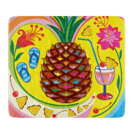 Verse Ananas Zomer Tinten Snijplank