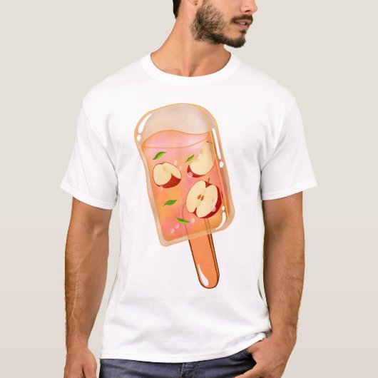 Verse Appel Ijslolly T-shirt (Voorkant)