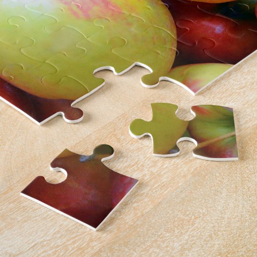 Verse appelen legpuzzel (Zijkant)