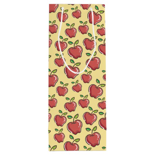 Verse appelwijn wijn cadeautas (Achterkant)