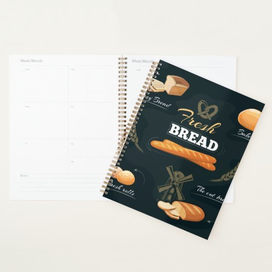 Verse Artisan Brood Bakkerij Loaf Rolls Baguette Planner (Display)