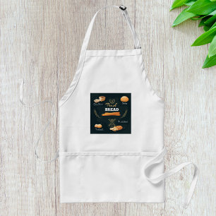 Verse Artisan Brood Bakkerij Loaf Rolls Baguette Standaard Schort