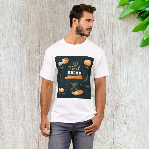 Verse Artisan Brood Bakkerij Loaf Rolls Baguette T-shirt