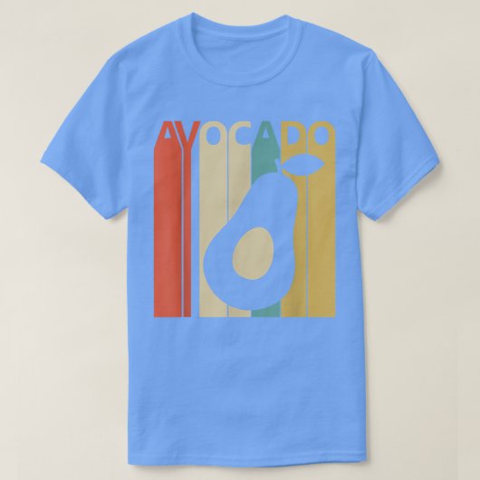 Verse Avocado-groenten T-shirt (Design voorkant)