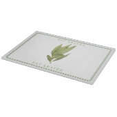 VERSE BAAI BLADEREN 11x8 glazen snijplank (Hoek)