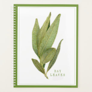 VERSE BAAI BLADEREN 8.5x11 Planner / Groen