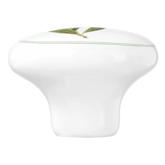 VERSE BAAI BLADEREN Keramische knop (Zijkant)