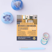 Verse badkamerportret, keuken- en badkamer Fitter Flyer (Enkel)