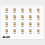 Verse Baketiket Sticker | Thuisgebakken (Vel)