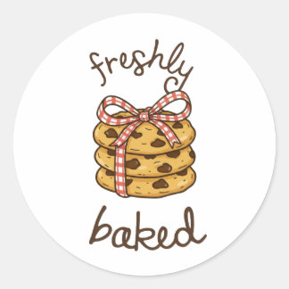 Verse Baketiket Sticker | Thuisgebakken