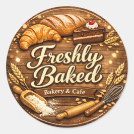 Verse Bakkerij – Bakkerij & Cafe Logo Sticker