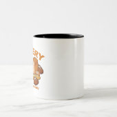 verse bakkerij tweekleurige koffiemok (Center)