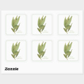 VERSE BAYBLADEREN Grote Vierkante Stickers (Vel)