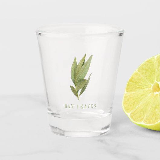 VERSE BAYBLADEREN Shotglas Shot Glas (Voorkant)