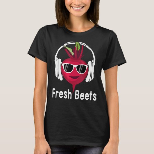 Verse Beets Cool Beet Hoofdtelefoon Muziek Beat Pu T-shirt (Voorkant)