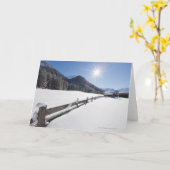 Verse bereide langlaufloipe in een kaart (Gele Bloem)