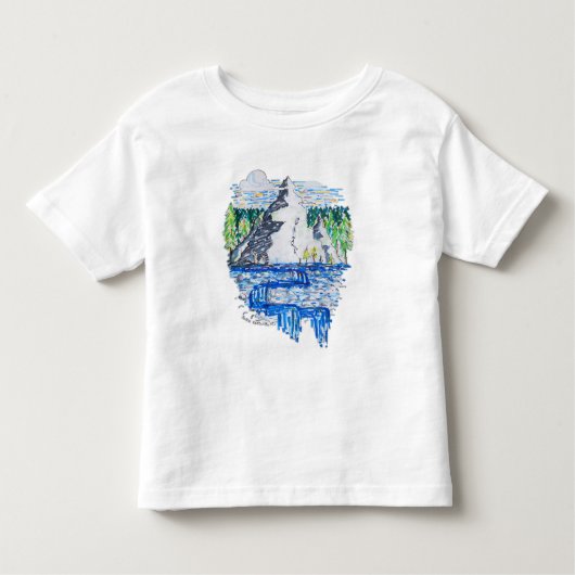 verse berg kinder shirts (Voorkant)