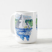 verse berg koffiemok (Voorkant links)