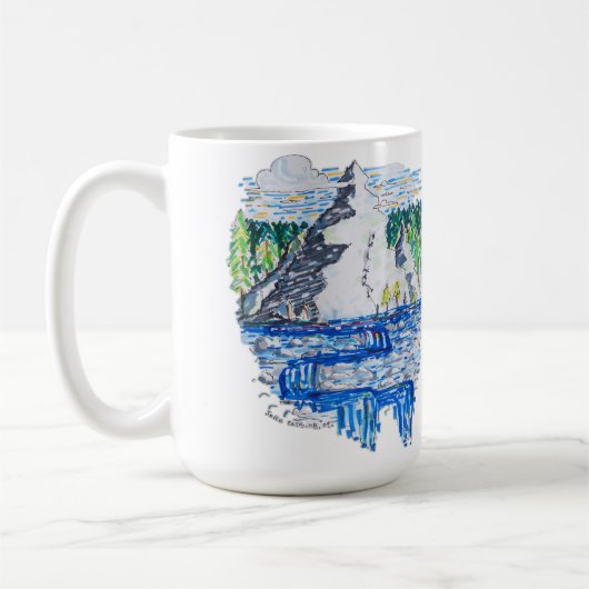 verse berg koffiemok (Links)