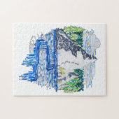 verse berg legpuzzel (Horizontaal)