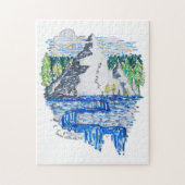 verse berg legpuzzel (Verticaal)
