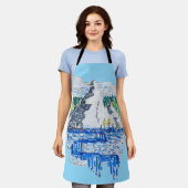 verse berg schort (Gedragen)