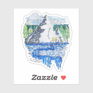 verse berg sticker