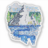 verse berg sticker (Voorkant)