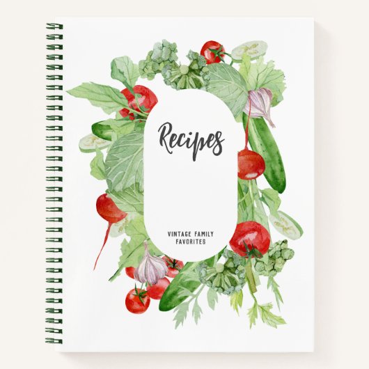 Verse bergen recept boek (Voorkant)