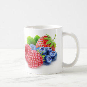 Verse bessen koffiemok