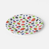 Verse bessen papieren bordje (Gekanteld)