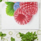 Verse bessen theedoek (Gevouwen)