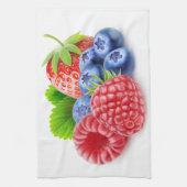 Verse bessen theedoek (Verticaal)