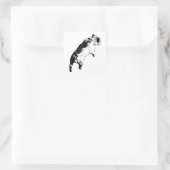 Verse Beweging Vierkante Sticker (Tas)
