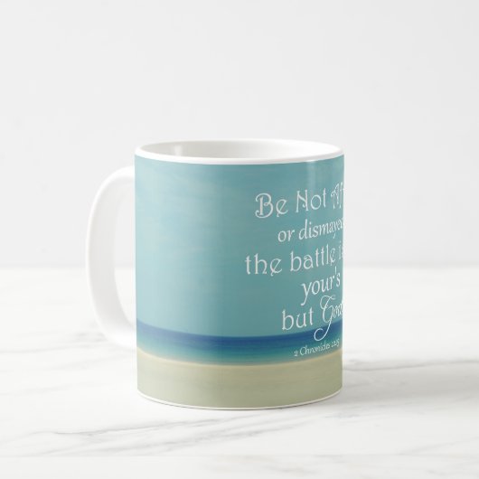 Verse bijbelgrootte niet zijn koffiemok (Voorkant links)