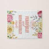 Verse bijbelverse, verfijnde en wonderbaarlijke vo legpuzzel (Horizontaal)