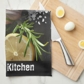 Verse biologische gezonde voeding theedoek (Quarter Fold)