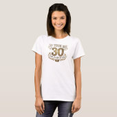 Verse Blauw TOOK 30 LOOK GOOD 2D Aangepaste Creati T-shirt (Voorkant volledig)