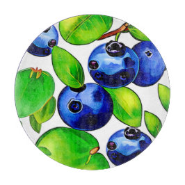 Verse Blauwe Bes Kunst Snijplank
