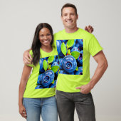 Verse Blauwe Bessen Close-Up T-shirt (Unisex)