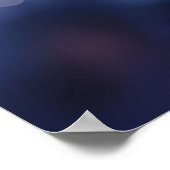 Verse Blauwe Bosbessen Close Up Poster (Hoek)