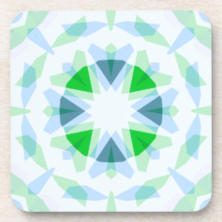 Verse Blauwe  Groene Ster Dopamine Decor Kitsch Bier Onderzetter