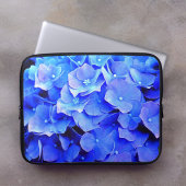 Verse blauwe hydrangeas laptophoes laptop sleeve