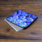 Verse blauwe hydrangeas laptophoes laptop sleeve